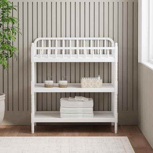 DaVinci Jenny Lind Changing Table with Pad in Rich Cherry