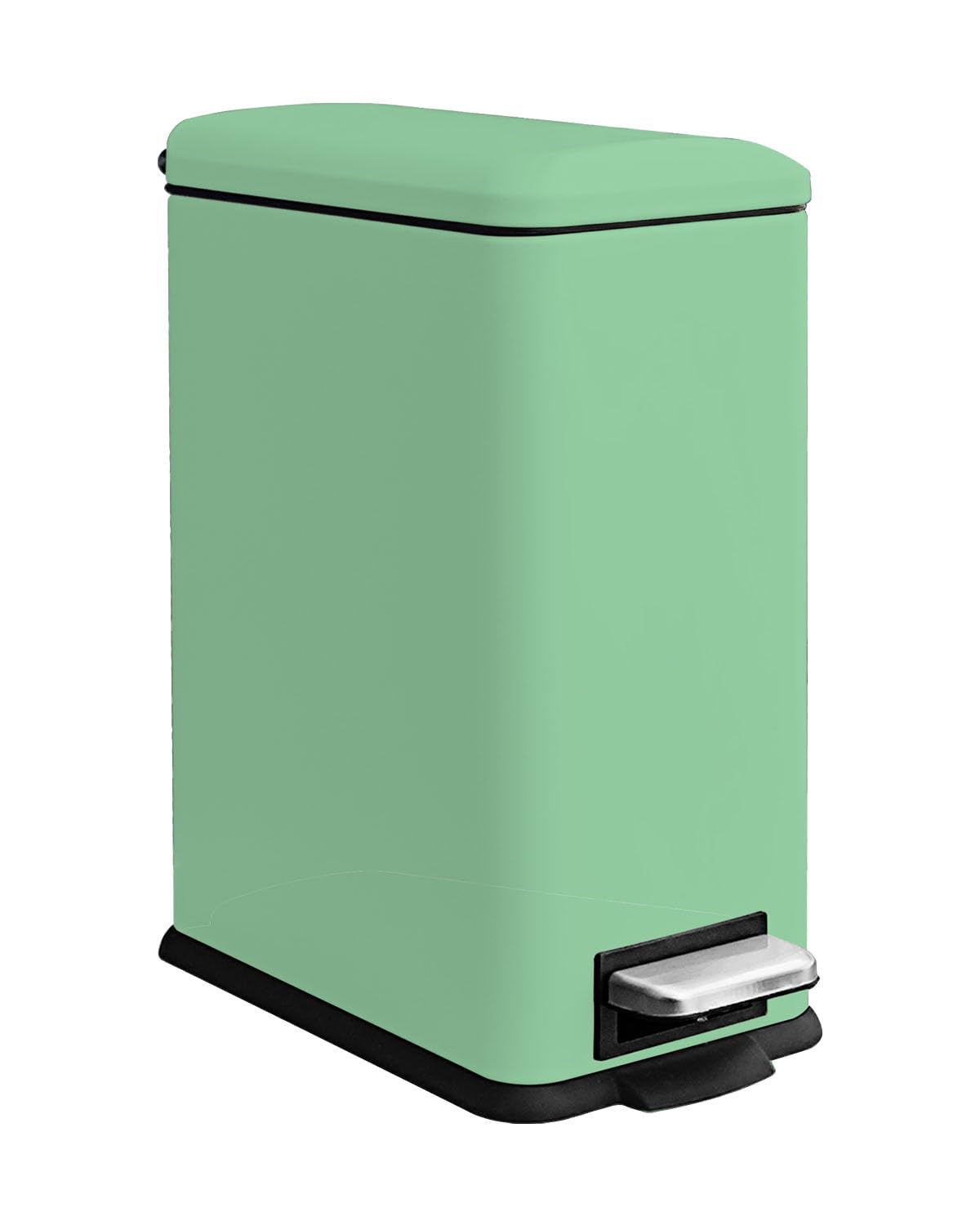 Diaper Pail, Baby Diaper Trash Can with Removal Inner Liner, Childproof Lock, Stainless Steel Garbage Pail with lid, Soft Close, Odor Control Diaper Disposal Bin, 4 Gallon Pink Diaper Can