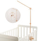 Baby Mobile for Crib Bear Cloud Crib Mobile Handmade Furry Nursery Mobile Gender Neutral Crib Toy Hanging for Nursery Decor Accessories