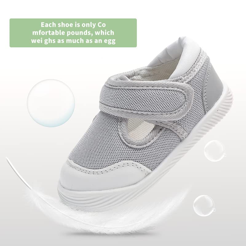 Baby Boys & Girls First Walking Shoes - Non-Slip, Breathable Infant Sneakers for 6-18 Months