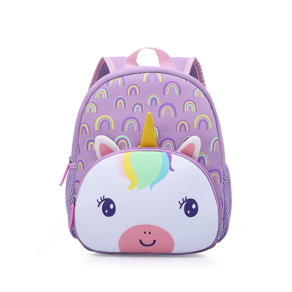 KK CRAFTS Preschool Backpack Toddler Neoprene Animal Schoolbag Lunch backpack for Kids Boys Girls(Dinosaur)