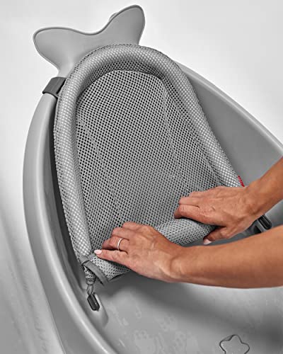 Skip Hop Baby Bath Tub 4-in-1 Grow with Baby Infant to Toddler , White