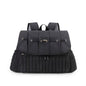 Lmbabter Diaper Bag Backpack Convertible Messenger Bag Travel Backpack Maternity Bags Stylish Baby Bag with Changing Pad for Mom (Brown)