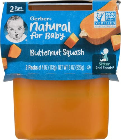 Gerber Baby Food Power Blend Apple Chicken, 4 Oz, 2 Ct Tubs