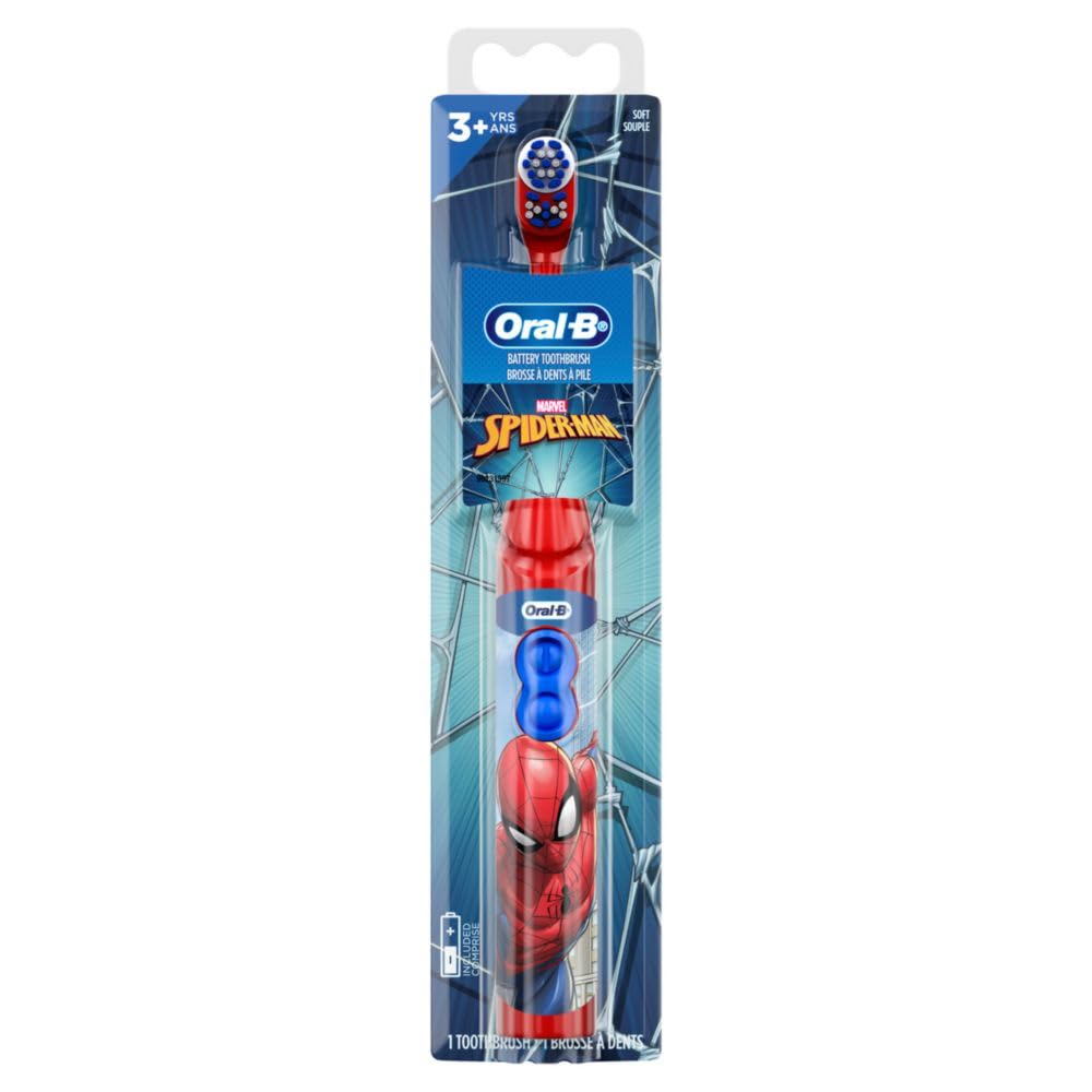Oral-B Kids Battery Power Electric Toothbrush Featuring Disney's Frozen for Children and Toddlers age 3+, Soft (Characters May Vary)