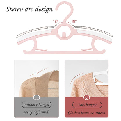 Baby Nursery Closet Hangers, Ultra Thin Non-Slip and Extendable Laundry Infant Pant Hanger for Newborn Clothes - 20pcs11-14" Pink Adjustable Children Coat Hanger for Girl Boy Toddler Kids Child