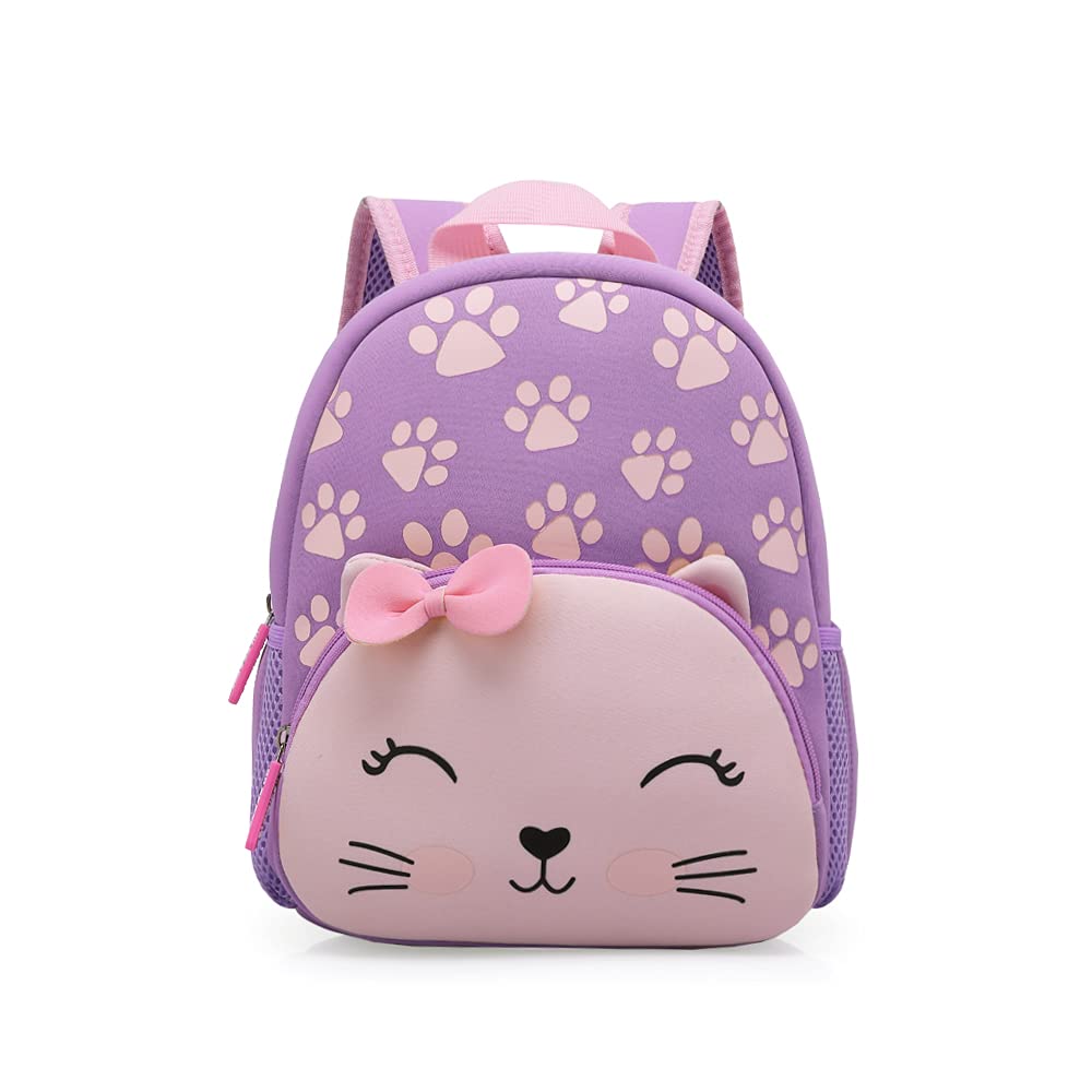 KK CRAFTS Preschool Backpack Toddler Neoprene Animal Schoolbag Lunch backpack for Kids Boys Girls(Dinosaur)