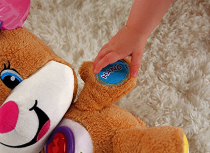 Fisher-Price Baby & Toddler Toy Laugh & Learn Smart Stages Puppy Musical Plush with Lights & Phrases for Infants Ages 6+ Months