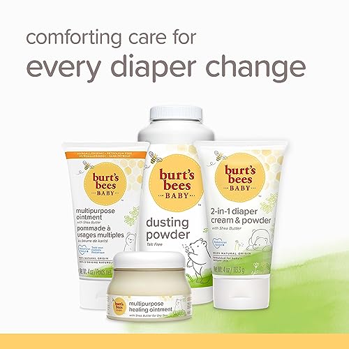 Burt's Bees Baby 100% Natural Origin Multipurpose Healing Ointment, Face & Body Baby Ointment – 7.5 Ounce Tub