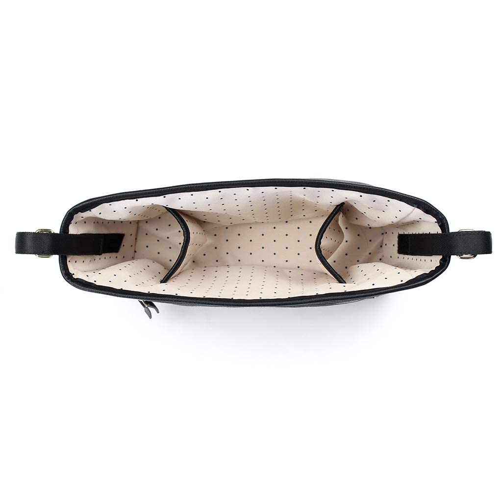 Itzy Ritzy Adjustable Stroller Caddy and Organizer Bag Featuring Front Zippered Pocket, 2 Built-in Interior Pockets & Adjustable Straps to Fit Nearly Any Stroller (Chai)
