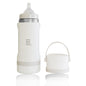 Jili All-in-One Baby Bottle, Insulated Stainless Steel Bottle with Formula Container, Anti-Colic Nipple, and Leak-Proof Lid, Baby Essentials for Travel, BPA and Phthalates-Free, Almond, 11 oz.