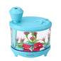 Portable Mini Humidifier, 460ml Cool Mist Small Humidifier, USB Quiet Operation Desktop Humidifiers for Baby Bedroom Travel Office Home, 2 Mist Modes (White)