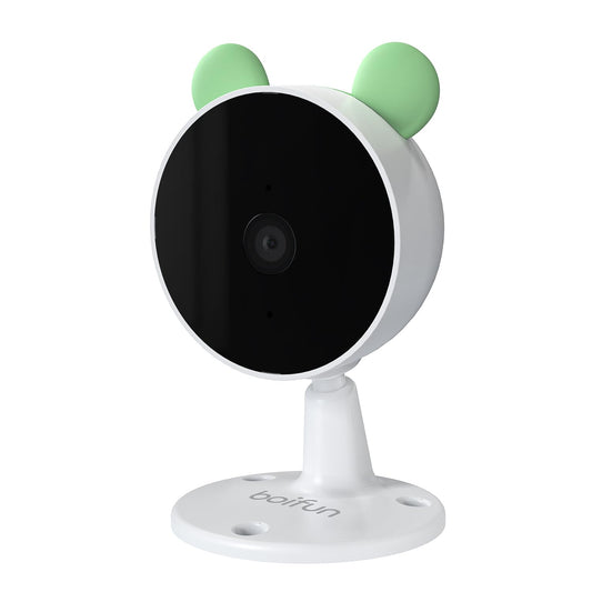 BOIFUN Split Screen Video Baby Monitor WiFi, 2 Cameras, Smartphone APP Control & LCD Monitor, AI Motion & Sound Detection, 4.3'' 4X Zoom, 1080P Smart (Monitor para Bebe), Area Alarm, Video Recording