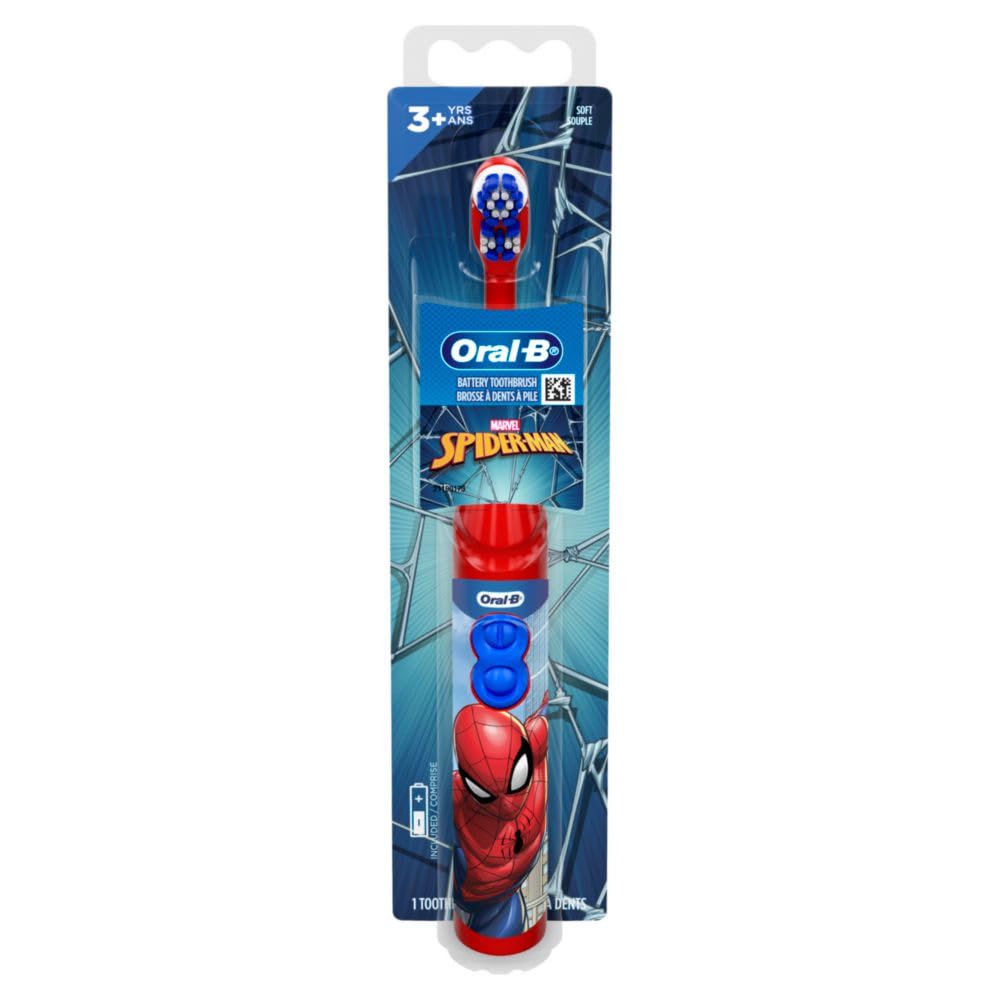 Oral-B Kids Battery Power Electric Toothbrush Featuring Disney's Frozen for Children and Toddlers age 3+, Soft (Characters May Vary)
