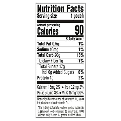 Gerber Baby Food Toddler Apple Pear Peach, 3.5 Oz Pouch