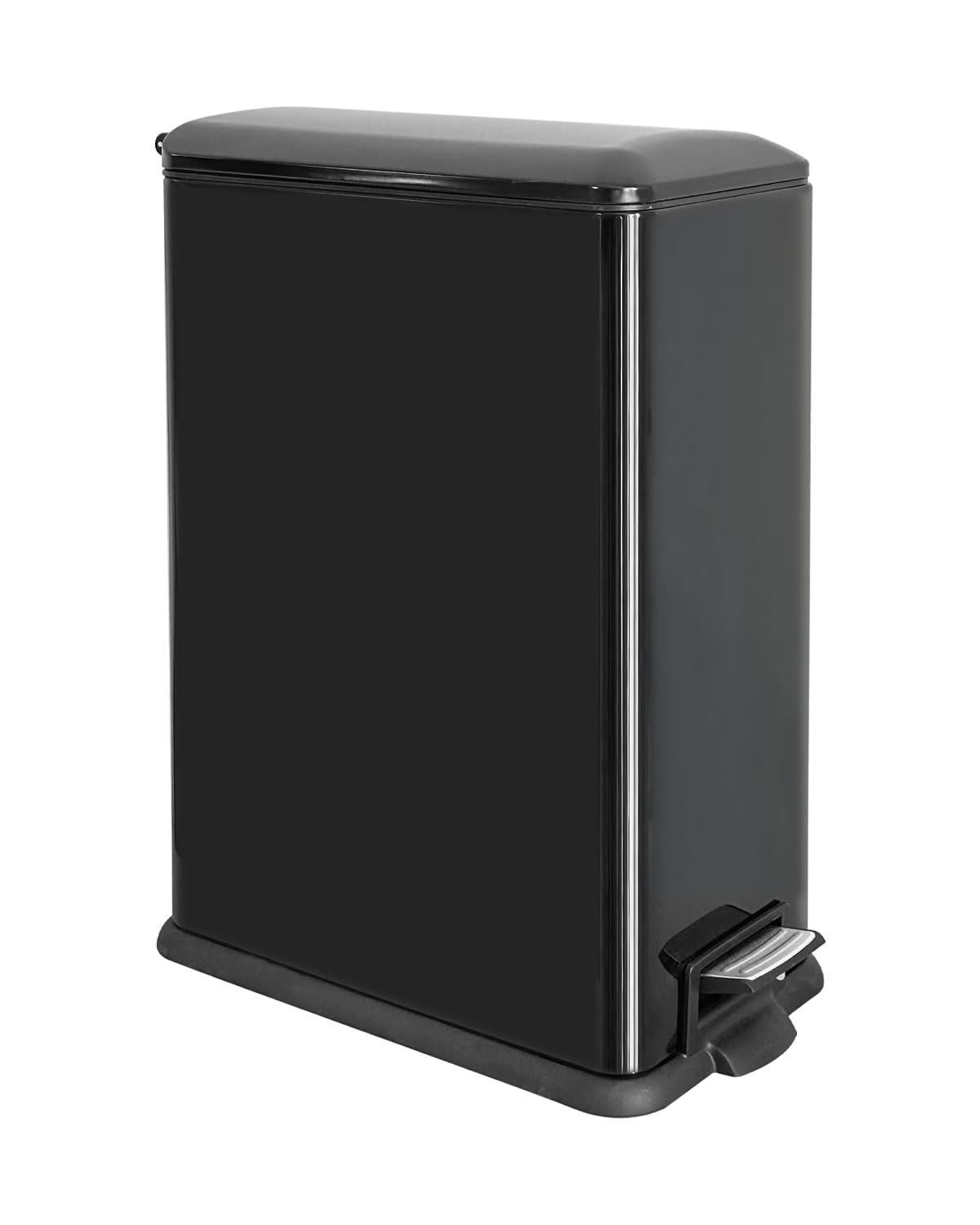 Diaper Pail, Baby Diaper Trash Can with Removal Inner Liner, Childproof Lock, Stainless Steel Garbage Pail with lid, Soft Close, Odor Control Diaper Disposal Bin, 4 Gallon Pink Diaper Can