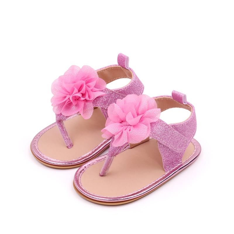 Infant Boys Girls Sandals, Summer Baby Rubber Soles Non-Slip PU Leather Sandals, Newborn Toddler Prewalker First Walking Beach Outdoor Shoes,Infant Toddler Unisex Summer Shoes for babies