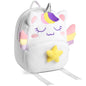 VASCHY Toddler Backpack, Baby Boys and Girls Cute Plush Animal Small Daycare Backpack for Baby Little Kids Yellow Cat