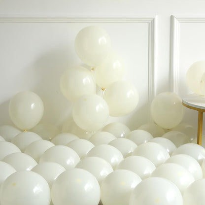 Dusty Blue Balloon Arch Garland Kit, 141 Pcs Sand White Baby Blue White Balloons for Baby Shower Decorations, Gender Reveal, Birthday, Wedding Decoration