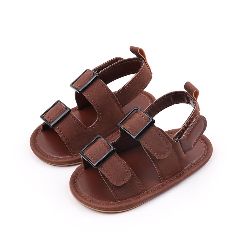 Miamooi Infant Baby Boys Girls Summer Beach Sandals Non Slip Soft Rubber Sole Toddler Outdoor Closed-Toe First Walker Shoes