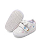 Clowora Baby Boys Girls Shoes Non-Slip Rubber Sole Sneakers Infant First Walking Toddler Crib Shoes Newborn Loafers Flats.