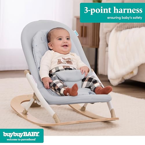 BuyBuy Baby by Evolur SleekSway Portable Rocker in Mint White