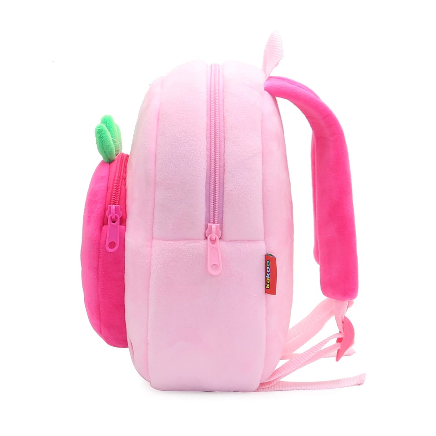 NICE CHOICE Cute Toddler Backpack Toddler Bag Plush Animal Cartoon Mini Travel Bag for Baby Girl Boy 2-6 Years(Grey Elephant)