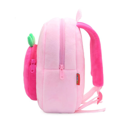 NICE CHOICE Cute Toddler Backpack Toddler Bag Plush Animal Cartoon Mini Travel Bag for Baby Girl Boy 2-6 Years(Grey Elephant)