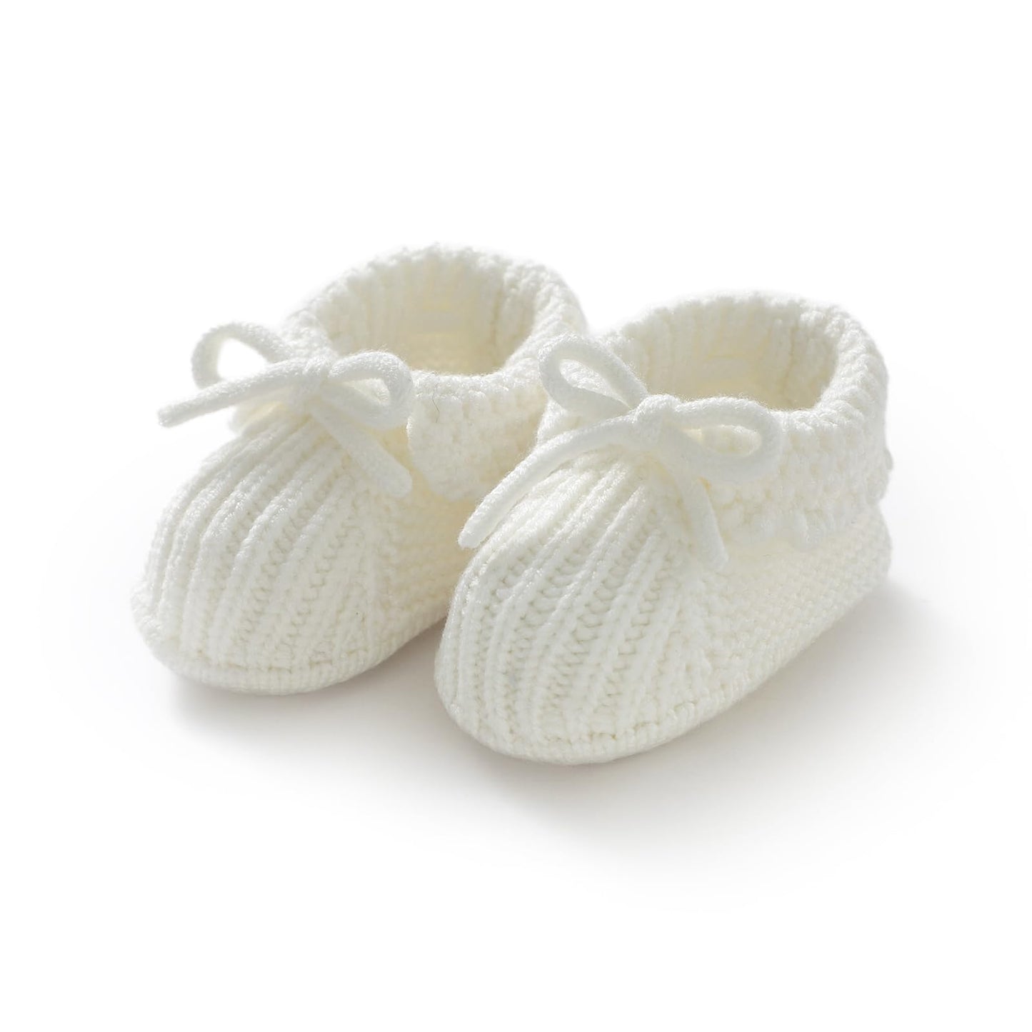 mimixiong Baby Booties Newborn Infant Sock Shoes Hand Knitting Crochet Boy and Girl Cozy Shoes