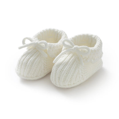 mimixiong Baby Booties Newborn Infant Sock Shoes Hand Knitting Crochet Boy and Girl Cozy Shoes