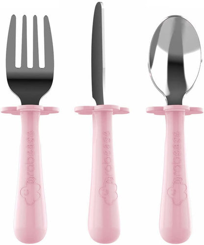 Grabease - 3-piece stainless steel ergonomic cutlery
