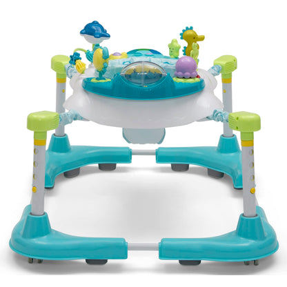 Delta Children Learn2Walk Balancer Baby Walker, Blue Ocean Adventure