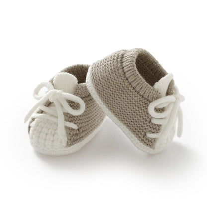 DovFanny Baby Booties Newborn Baby First Shoes Cozy Warm Knit Soft Booties for Toddler Infant Boy Girl
