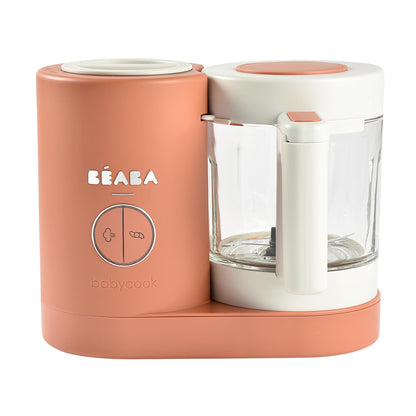 BEABA Babycook Neo Baby Food Maker | Non-Toxic Glass & Stainless Steel | Trusted by Celebrity Moms | Sustainable Baby Food Processor | Global Leader| 34 Servings in 20 Mins