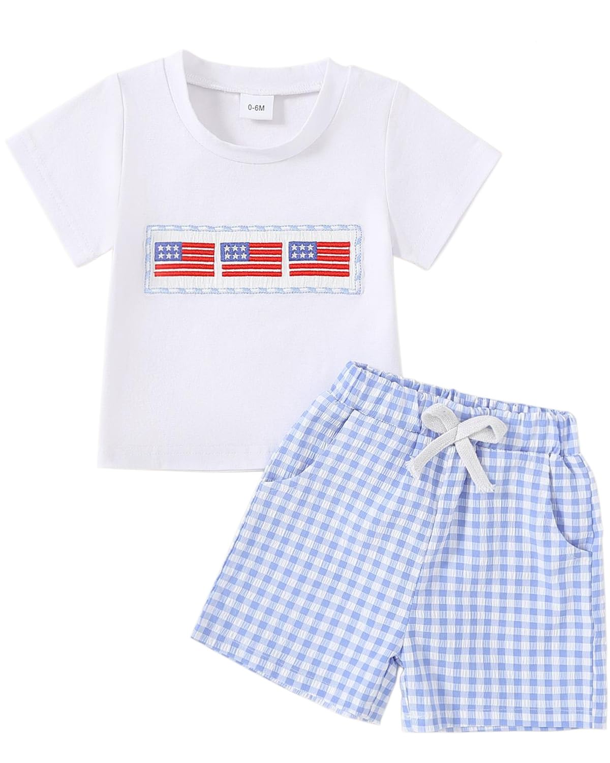Yvowming Toddler Baby Boy Clothes Kids Summer Truck Print T Shirt Short Set with Pockets 0-4T