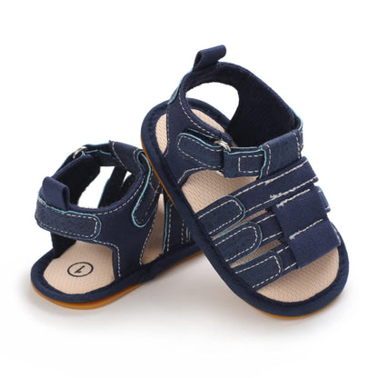 myppgg Baby Boys Girls Summer Sandals Non-Slip Soft Sole Infant Slippers Cotton Crib Shoes for Toddler First Walkers