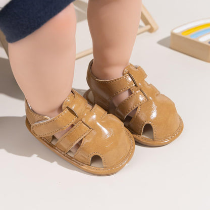 Miamooi Infant Baby Boys Girls Summer Beach Sandals Non Slip Soft Rubber Sole Toddler Outdoor Closed-Toe First Walker Shoes