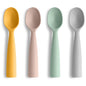 Vicloon Silicone Baby Feeding Spoons - 7 PCS First Stage for Infants, Ultra-Durable & Chewproof, Dishwasher Safe Baby Utensils