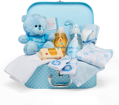 Baby Box Shop Baby Shower Gifts for Girl, Newborn Essentials in a Pink Baby Girl Hamper for New Born
