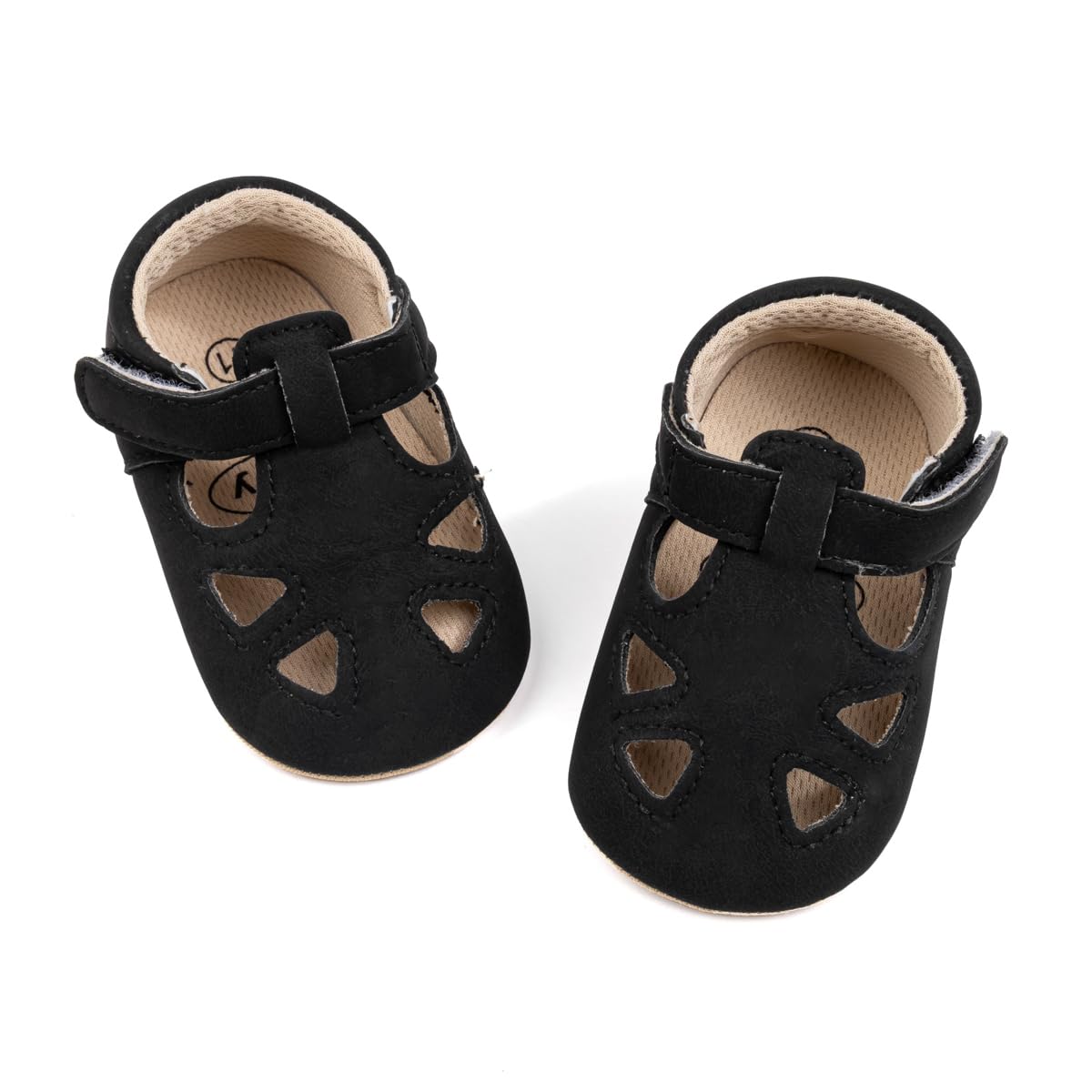 HsdsBebe Infant Baby Boys Girls Summer Beach Sandals Breathable Athletic Anti-slip Soft Sole Newborn First Walker Crib Shoes