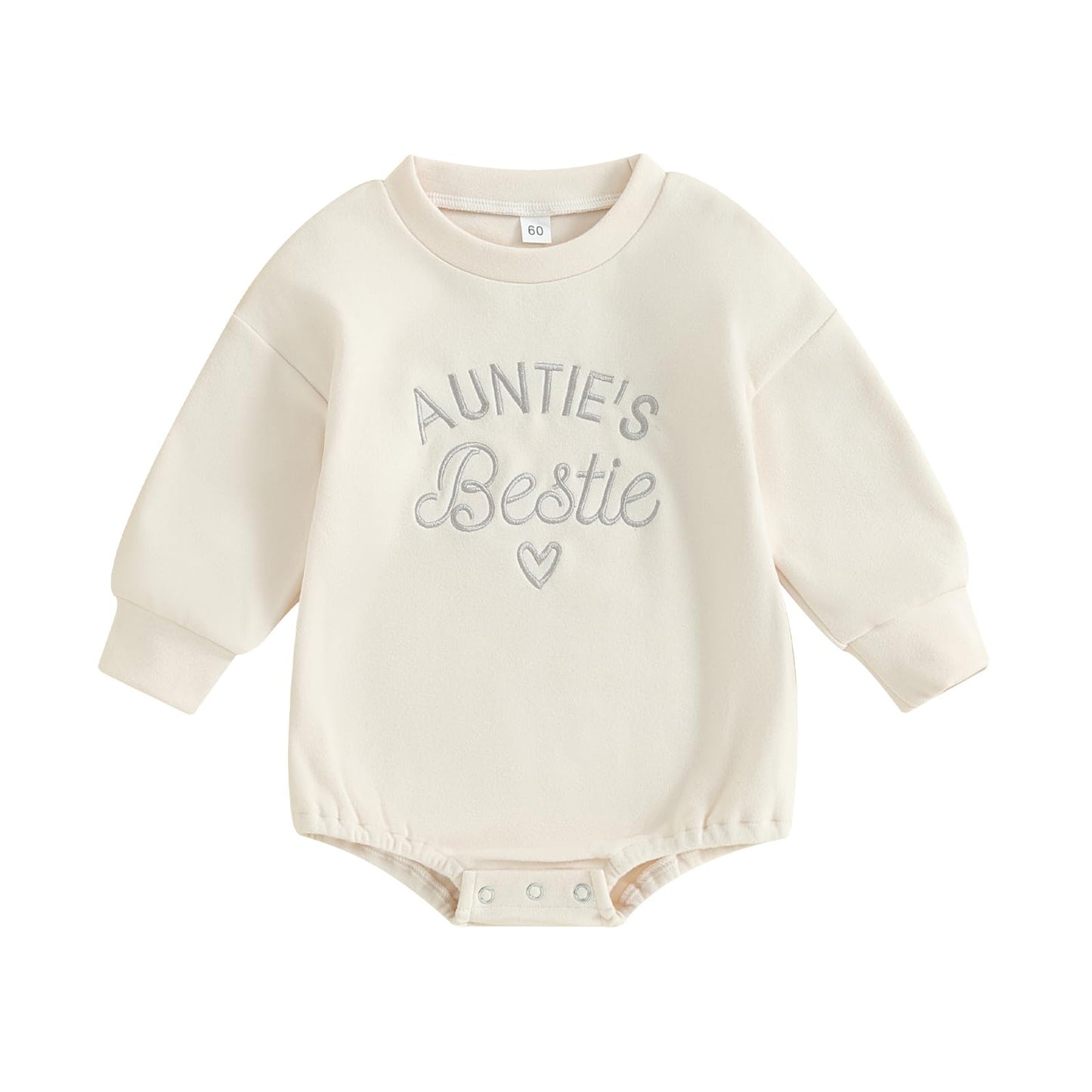 VISGOGO Newborn Infant Baby Boy Girls Oversized Romper Little Dude Sweater Onesie Coming Home Outfit Neutral Clothes