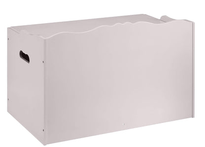 Amazon Basics Kids Toy Box, Wooden Organizer Storage Chest, Pink, 30" x 18" x 19"