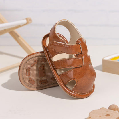Miamooi Infant Baby Boys Girls Summer Beach Sandals Non Slip Soft Rubber Sole Toddler Outdoor Closed-Toe First Walker Shoes