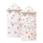 2 Pack Hooded Baby Bath Towels,Large 32"x 32",Cotton Baby Bath Towel with Hood for Infant Toddler and Kids, Soft and Absorbent,Unisex Baby Bath Essentials. (Cars/Dinosaurs)
