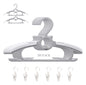 Baby Nursery Closet Hangers, Ultra Thin Non-Slip and Extendable Laundry Infant Pant Hanger for Newborn Clothes - 20pcs11-14" Pink Adjustable Children Coat Hanger for Girl Boy Toddler Kids Child