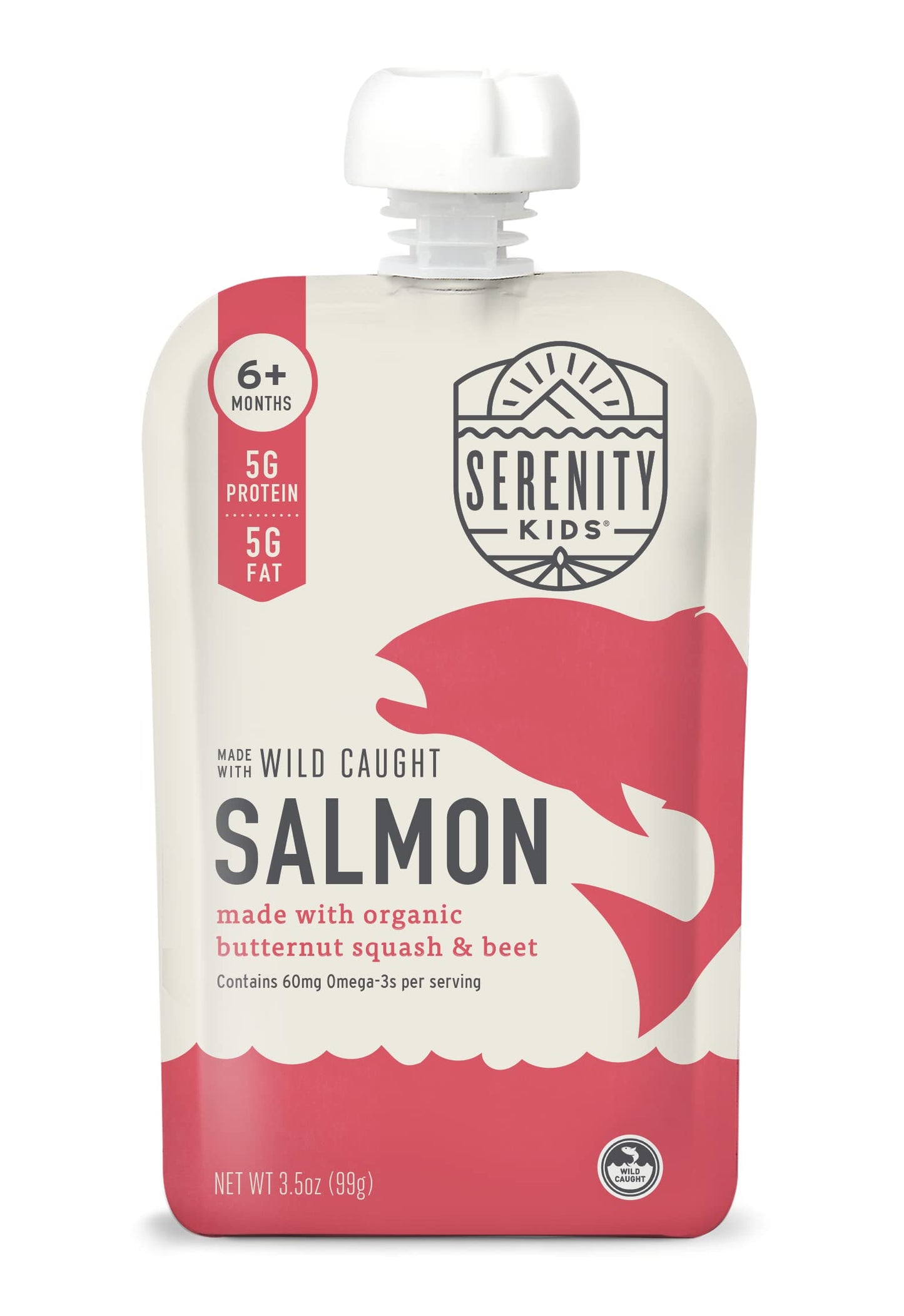 Serenity Kids 7+ Months World Explorers Baby Food Pouches Puree Made With Ethically Sourced Meats & Organic Veggies | 3.5 Ounce BPA-Free Pouch | Beef Chimichurri | 6 Count