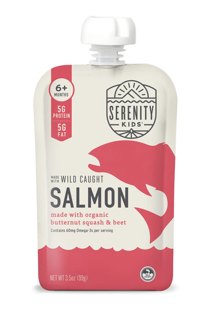 Serenity Kids 7+ Months World Explorers Baby Food Pouches Puree Made With Ethically Sourced Meats & Organic Veggies | 3.5 Ounce BPA-Free Pouch | Beef Chimichurri | 6 Count