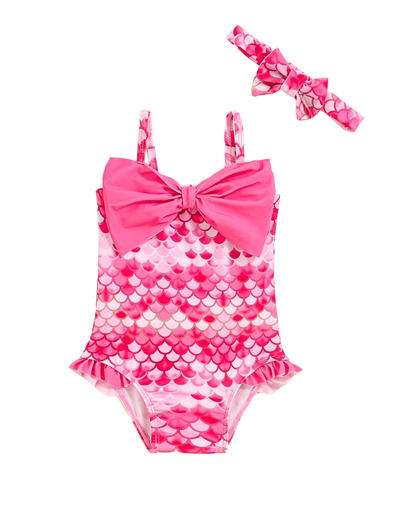 Mioglrie Toddler Baby Girl Swimsuit Infant Bathing Suits Summer Beach Swim Suit Newborn One Piece Swimwear for Girls
