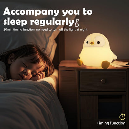 Cute Frog Night Light for Kids, Color Changeable Soft Silicone Sleeping Night Lamp for Nursery, Dimmable Timer Rechargeable Colorful Baby's Light Room Decor Children Gifts