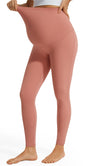 JOYSPELS Smooth Feeling Maternity Leggings Over The Belly with Pockets Workout Pregnancy Leggings